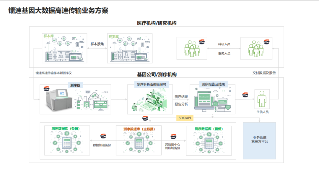 速盈娱乐基因大数据高速传输业务方案